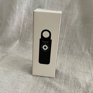 Hootie personal alarm siren (black)